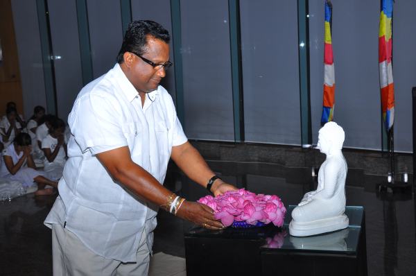 Dharma Deshana at AFHQ